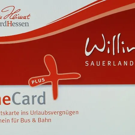Haus Waldfrieden, Meinecardplus Inklusive 3* Willingen (Upland)